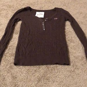 Brown sweater
